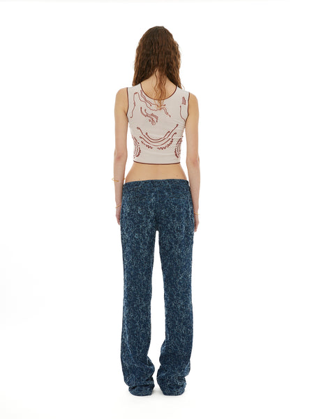 CMMN SWDN mesh tank top(OURS 着用品) CMMN SWDN mesh tank top(OURS 着用品) CMMN SWDN(コモン