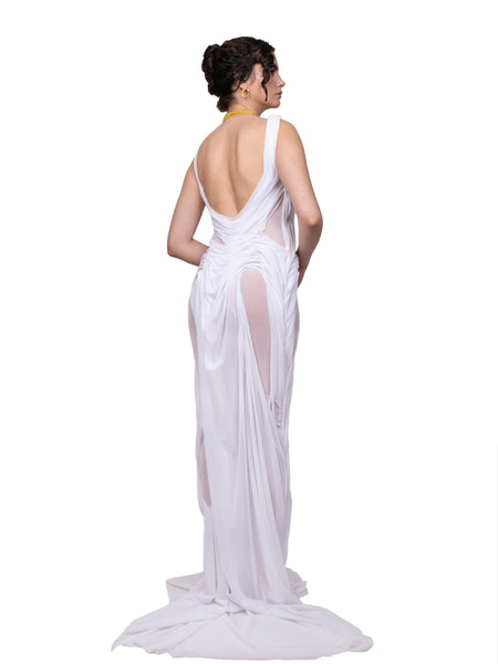 Long Two Strap Wetlook Dress Di Petsa Long Two Strap Wetlook Dress Di Petsa