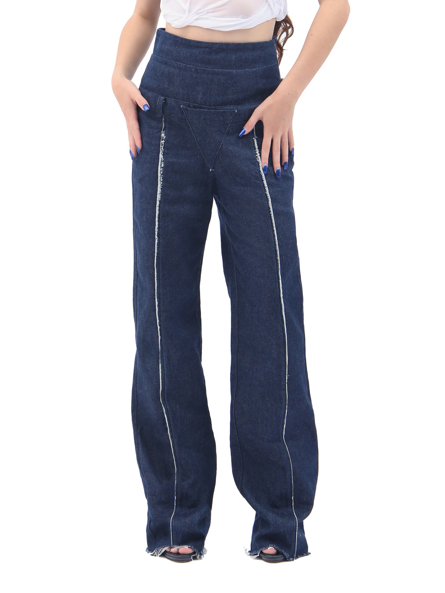 High Waisted Masturbation Jeans