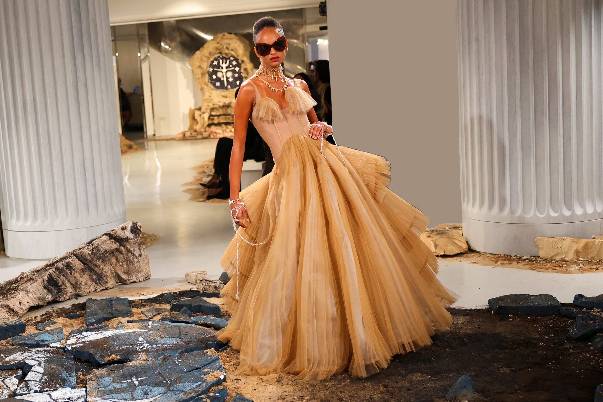 di petsa dress gold Divinity Dress