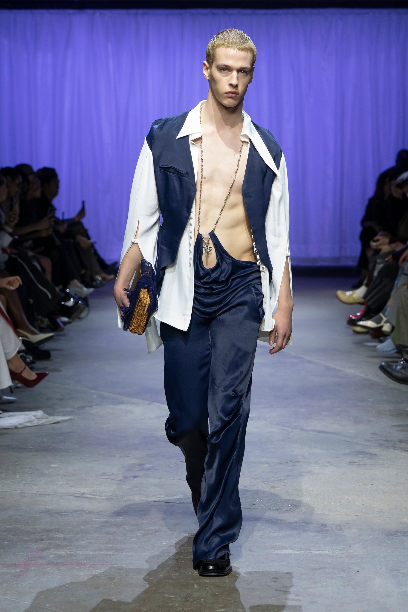 Adonis Satin Trousers