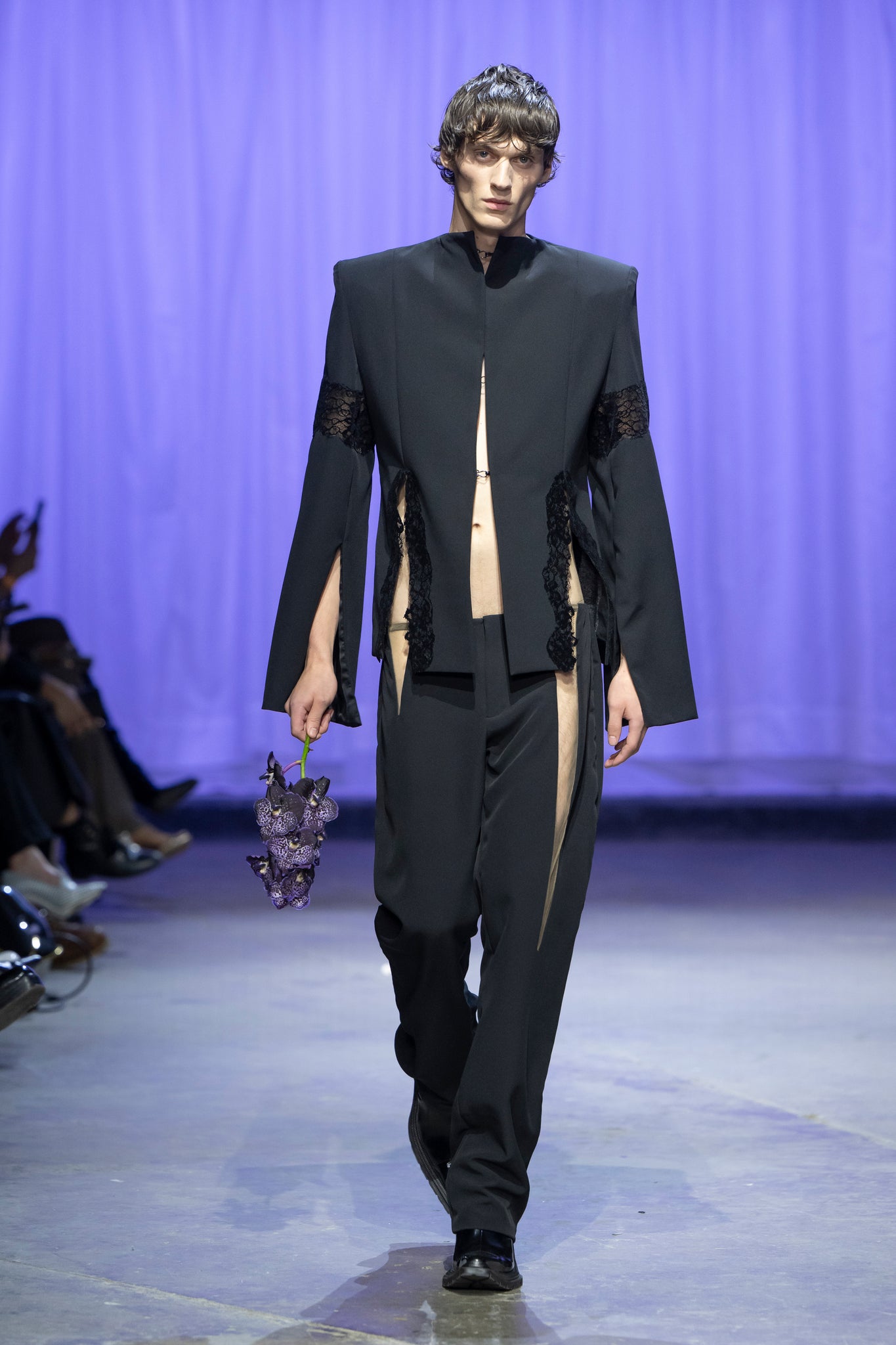 Eros Lace Tailored Trousers