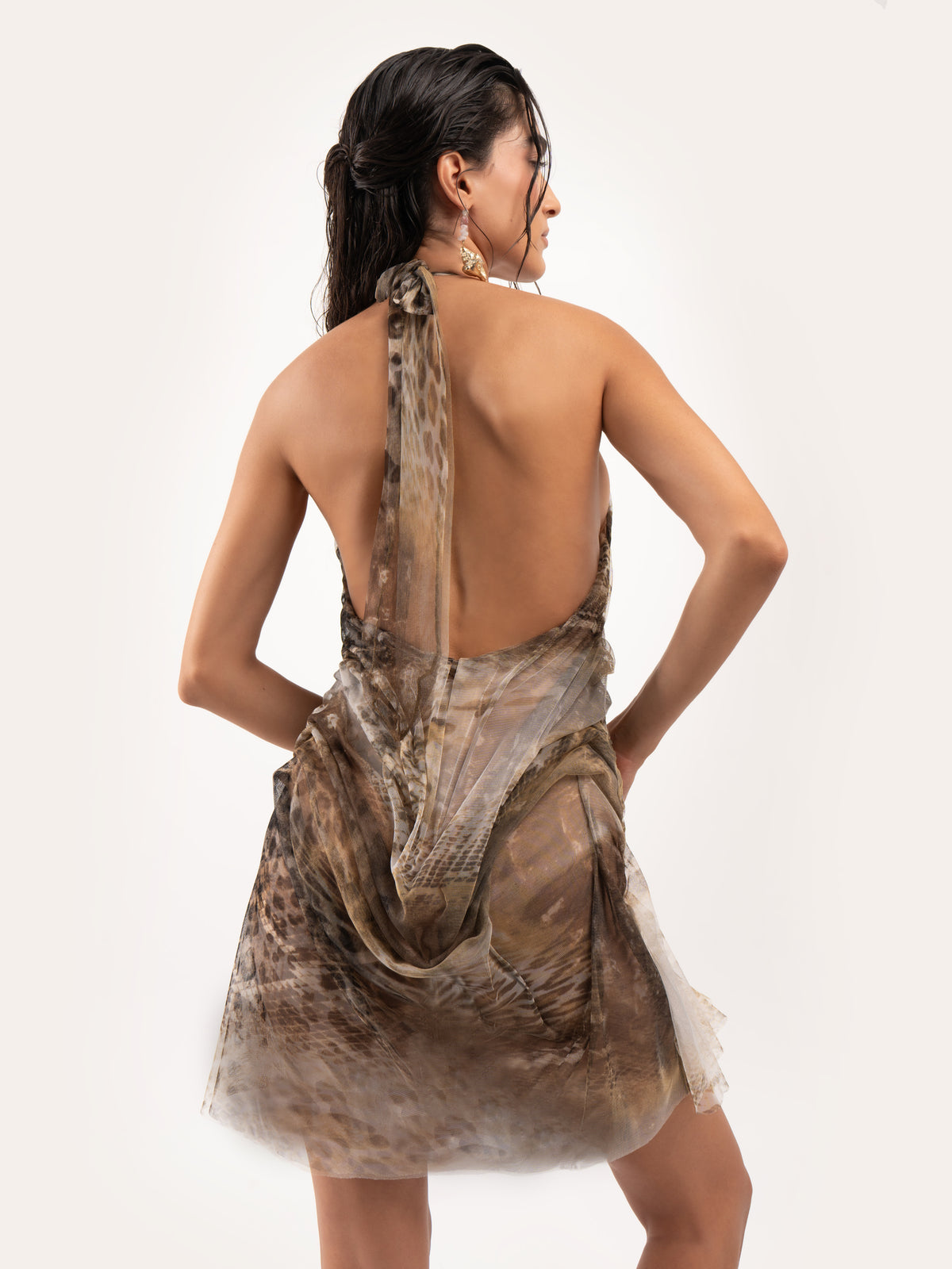 Wild Desires Wetlook Mini Dress
