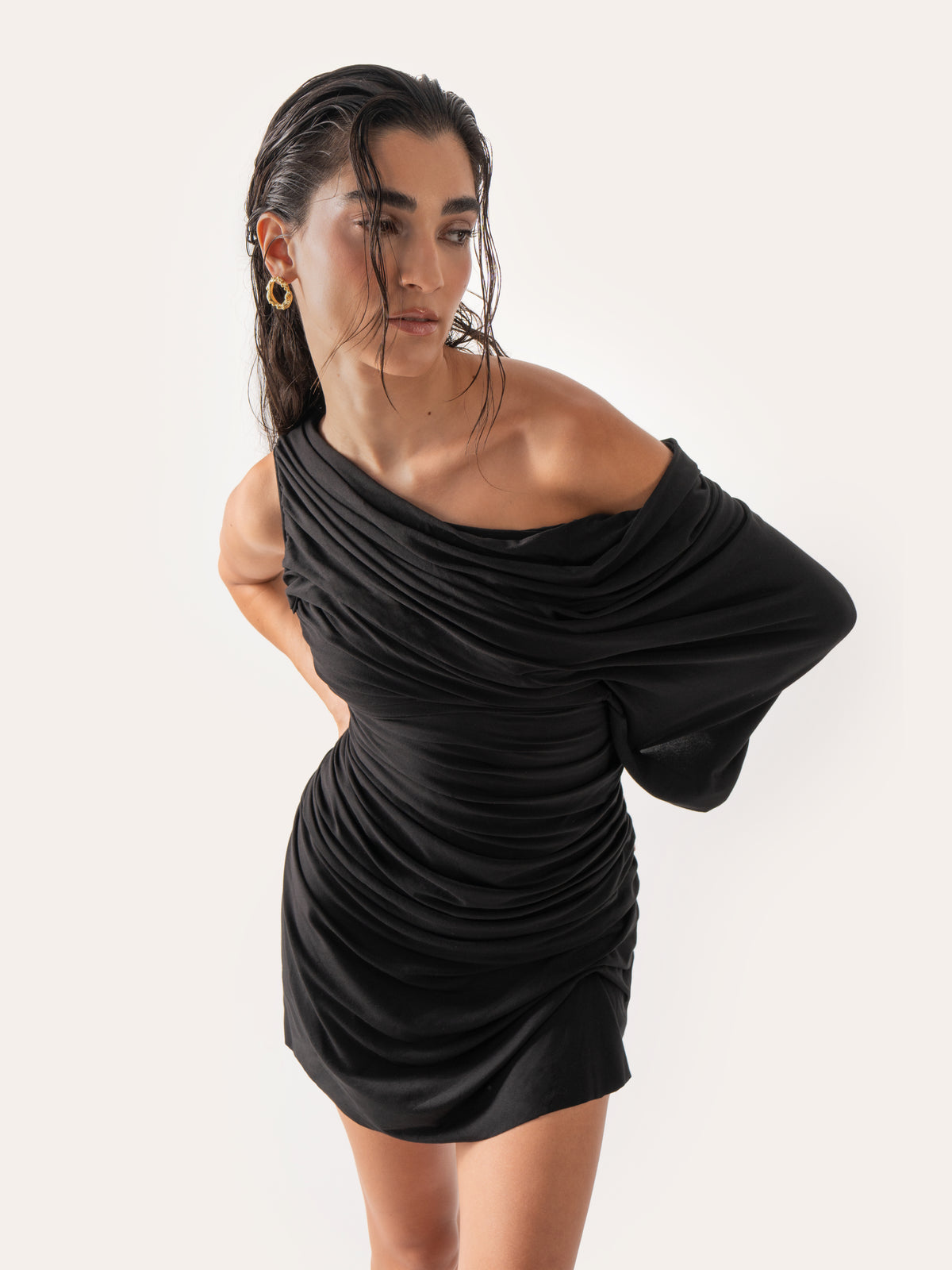 Purity Draped Mini Dress