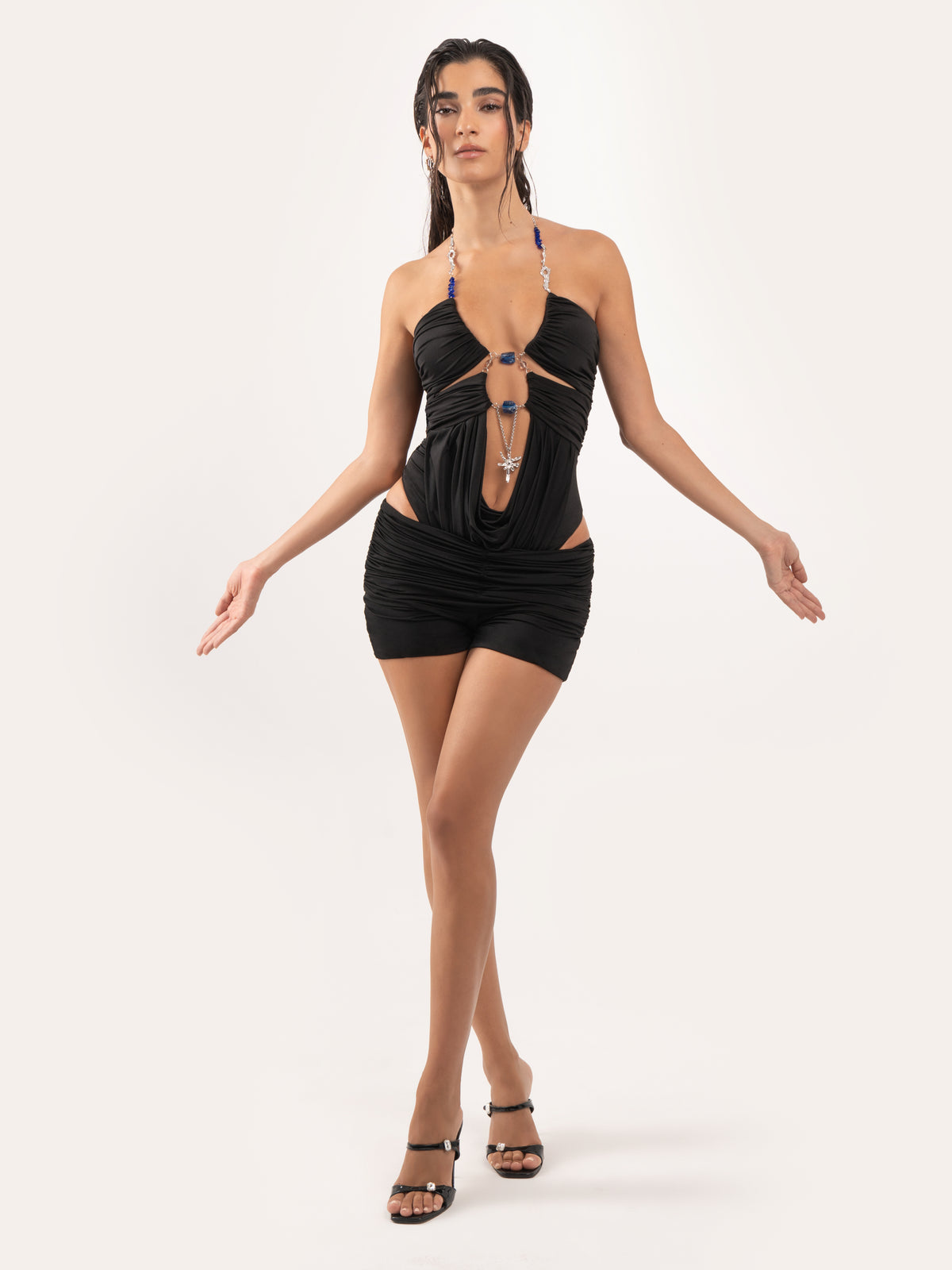 Temptress Bodysuit and Shorts Set