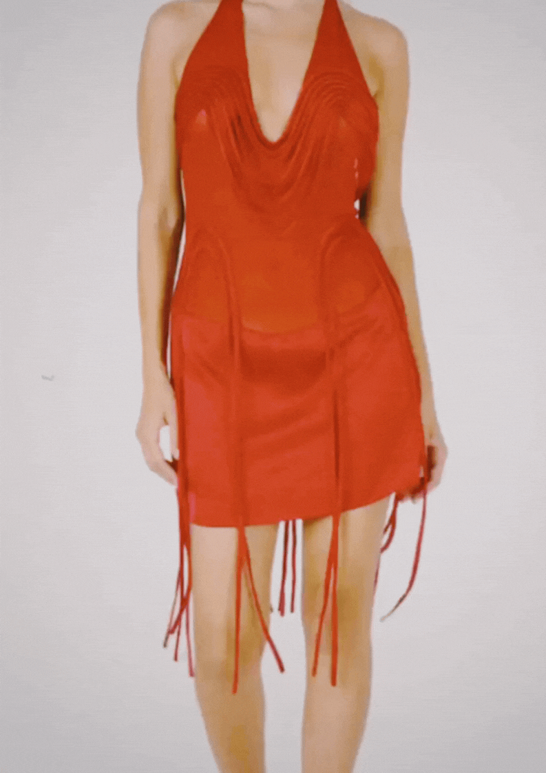 Unravelling Mini Dress