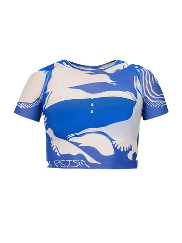 Aegean Sea Mesh T-Shirt