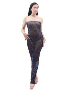 Venus Shell Long Dress